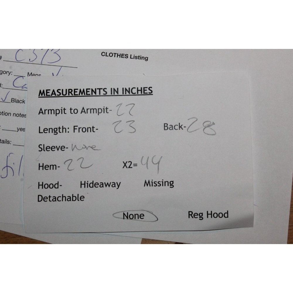 Cabela's Goose Black Full Zip Front Pockets Down Puffer Vest Size Medium - Picture 9 of 9